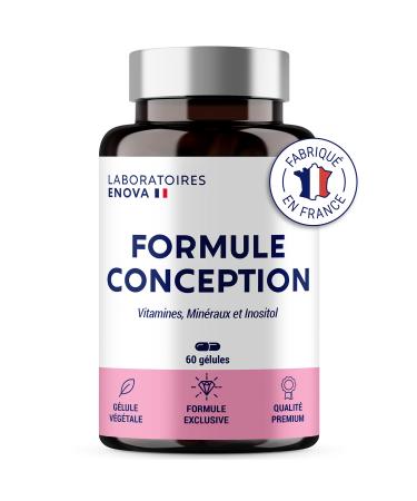 DESIGN FORMULA | 60 Days | Folic Acid Myo-Inositol Vit grp B Vit C Vit E Trace Elements Selenium Iodine | 1 capsule/day | PCOS | Made in France