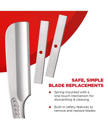 Feather SS Folding Handle Razor - Black | Premium International Shipping Available - Buy Online on GoSupps.com