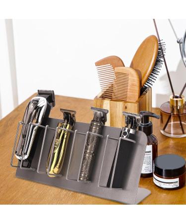 Hair Trimmer Stand Hair Clipper Holder Rack | Clipper Guard Racks Anti-Slip Hairdressing Trimmers Storage Rack for Beard Shaver Display - Buy Online on GoSupps.com