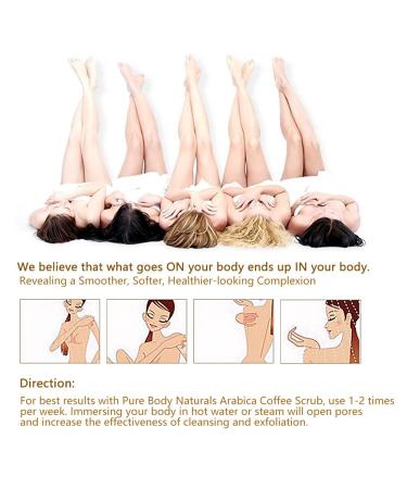 Shop Sonew Natural Coffee Body Peeling - Anti-Cellulite Stretch Mark Reduction & Detox Solution - Buy Online on GoSupps.com