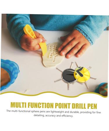 Beaupretty Drill multi point drill pen multitools air dry clay tool carving tool nail drill pen clay sculpting tool dotting tools for nails nail art tools Sculpture Tools aldult Acrylic Pen - Buy Online on GoSupps.com