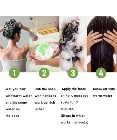 Tea Tree Shampoo Bar Rosemary Tea Tree Oil Bar for Hair Growth Cleanse Moisturize Nourish Natural Shampoo Bar for Itchy & Dry Scalp Suitable for All Hair Types 60g/2.1oz - Buy Online on GoSupps.com