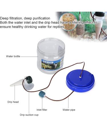 01 Reptile Watering Dripper Plants Irrigation Dripper Reptile Water Dripper Reptile Watering Tool 1300ML for Pet Home for Geckos/lizards/chameleons - Buy Online on GoSupps.com