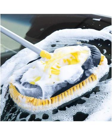 Rotating Mop Microfibre Outdoor Mop Washing Brush for Office Cleaning Household Cleaning Window Cleaning Yellow Vision - Buy Online on GoSupps.com