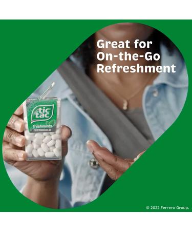 Tic Tac Freshmint Breath Mints 1oz 12 Pack - Perfect for Halloween Party Favors - Buy Online on GoSupps.com