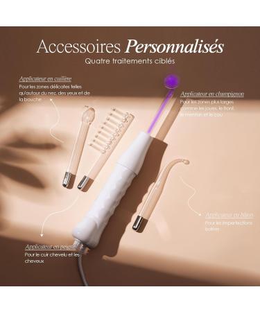 Project E Beauty D'arsonval High Frequency Wand Argon Gas | Purple Violet Beauty Skin Care Acne Spot Pimple Removal Remover Skin Face Tightening Lifting Puffy Eyes Therapy Facial Portable Device - Buy Online on GoSupps.com