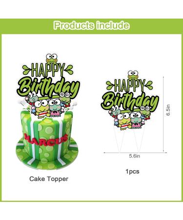 37 PCS Keropi Cupcake Toppers for Frog of Keropi Theme Party Birthday Party Wedding Baby Shower Anniversary Party Cake Dessert Decorations Supplies Picks - Buy Online on GoSupps.com