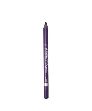 Rimmel London Scandal'Eyes Waterproof Kohl Kajal Eyeliner - 007 Purple Purple 30 ml (Pack of 1)