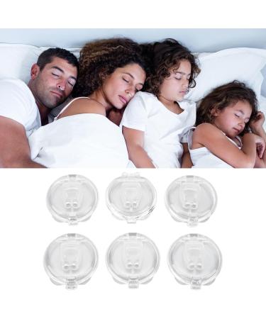 Effective Anti Snoring Devices - 6 Reusable Soft Silicone Nose Clips for Men & Women | Improve Breathing & Reduce Snoring - International Shipping Available - Buy Online on GoSupps.com