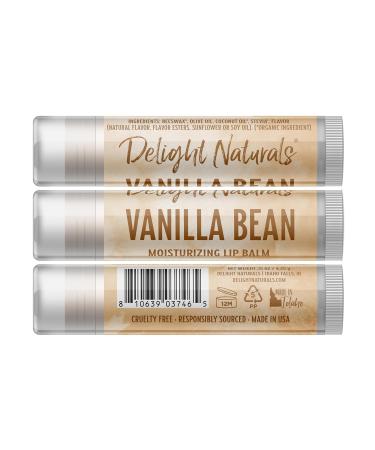 Delight Naturals Coffee Run Lip Balm Gift Set - Creamy Coffee Chai Tea and Vanilla Bean - Buy Online on GoSupps.com