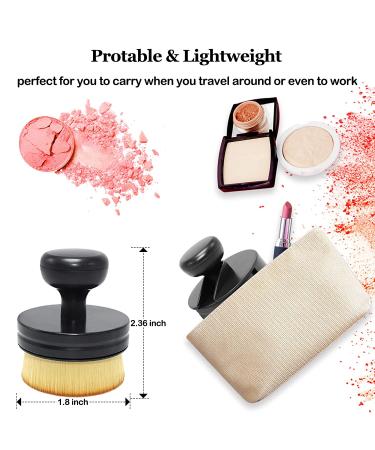 Falliny Foundation Makeup Brush - Large Kabuki Brush for Face & Body - Full Coverage for Liquid, Cream, Powder Cosmetics - Buy Online on GoSupps.com