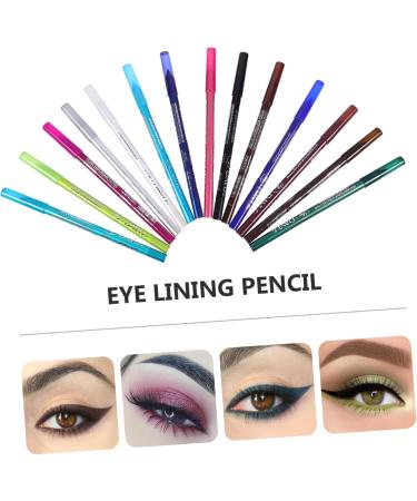 Mikinona 14pcs Eyeshadow Pencil Set Girl Eye Liner Drawing Pencil Cosmetic Accessories Eyeliner Pencil Eyeliner Drawing Pencil Makeup Eye Liner Pencil Eyeliner Drawing Tool Cosmetics Pencil - Buy Online on GoSupps.com