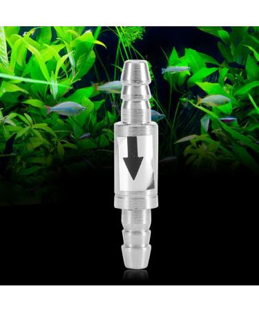 Nikou Stainless Steel One-Way Ratio Valve | Anti-Backlog Non-Return Valve for Aquarium CO2 Systems | Compatible with 4/6mm Hoses - Buy Online on GoSupps.com