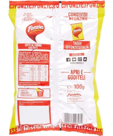 Set 24 FONZIES Chips Original Gr100 117439 Snack Et Snacks Sal  - Buy Online on GoSupps.com