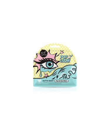 SFGlow POP n' Glow Outta Sight Pop Art Eye Mask 1 Eye Mask 0.27 oz (8 ml)