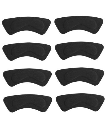FRCOLOR 16 Pairs High Heels Heel Stickers Shoe Pads for High Heels Heelpiece Sticker Feet Pads for Shoes Gold Shoes for Women Heels Shoe Grips Liner Absorb Sweat Heel Pad Polyester 4d