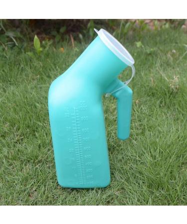 Portable Urinal Thick Firm Male Urinal Urine Bottle With Replacement Lids 1000mL Urinal Night Pot Elderly Patient Urinal - Buy Online on GoSupps.com