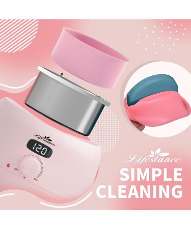 Lifestance Waxing Kit for Women - Professional 8min Heating Digital Wax Heater with 31 Accessories for Full Body Hair Removal - Buy Online on GoSupps.com