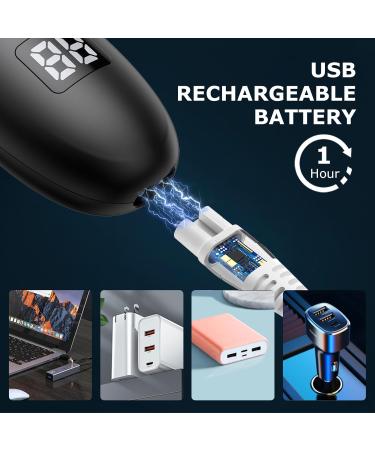 ENSSU Body Hair Trimmer for Men | Waterproof Electric Manscape Groin Trimmer with Skin-Safe Ceramic Blade | Ideal for Chest Beard & Pubic Hair - Buy Online on GoSupps.com
