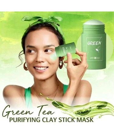 Green Tea Blackhead Remover Mask 2PCS | Deep Pore Cleansing & Skin Brightening | Green Tea Extract | Moisturizing | Suitable for All Skin Types - Buy Online on GoSupps.com