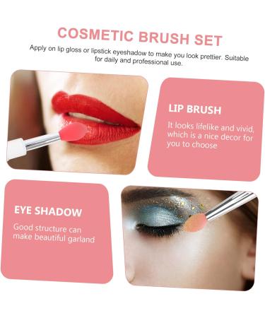 PLAFOPE 6pcs Lip Brush Cosmetic Lipstick Brush Makeup Lipstick Applicator Lip Balm Applicator Eye Shadow Applicator Silicone Lip Mask Brush Lip Balm Brush Makeup Use Lipstick Brush - Buy Online on GoSupps.com