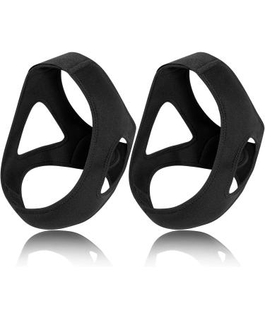 2 Pack Anti Snore Chin Strap - Adjustable Snoring Solution for Men and Women - Breathable Sleep Aid for Snore Reduction - Buy Online on GoSupps.com