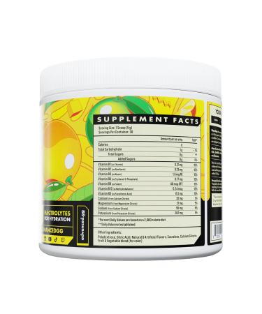 Hydration by ADVANCED: Electrolyte Drink Mix - Caffeine Free Zero Calories Sugar Free Keto Friendly - Lemonade Flavor (30 Servings - Buy Online on GoSupps.com