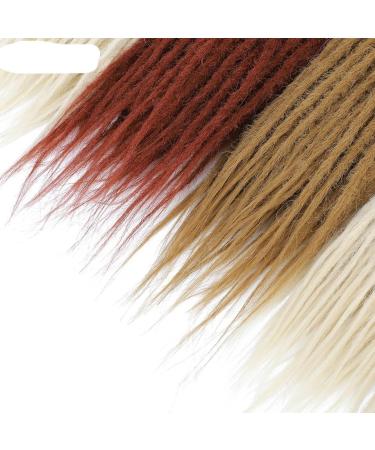 5 Strands Dreadlock Extensions Handmade Crochet Hair Synthetic 24 Inches Dread Extension Crochet Braids For Women Dreadlocks Hair(Bug) 24inches Bug - Buy Online on GoSupps.com