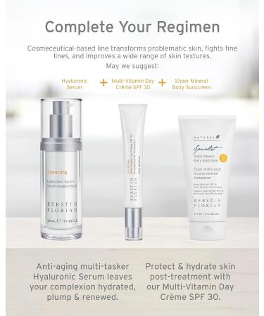 Kerstin Florian Sheer Mineral Body Sunscreen SPF 30 - Waterproof UVA/UVB Protection - Reef Safe Formula - 6 fl oz - Buy Online on GoSupps.com