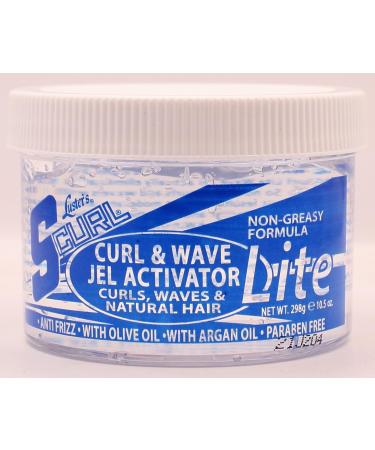 LUSTER'S S-CURL LITE WAVE JEL ACTIVATOR JAR 10.5 Oz by Lusters