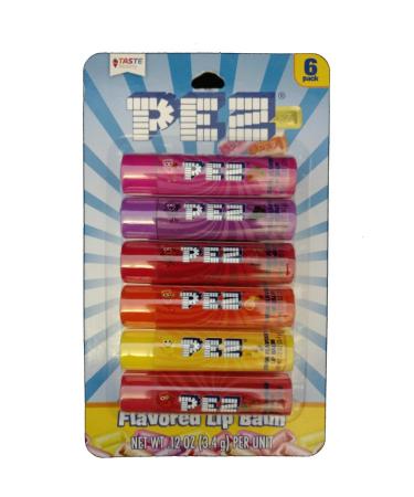 Taste Beauty Smiles You Can Taste - 6 Candy-Flavored Lip Balms (PEZ)
