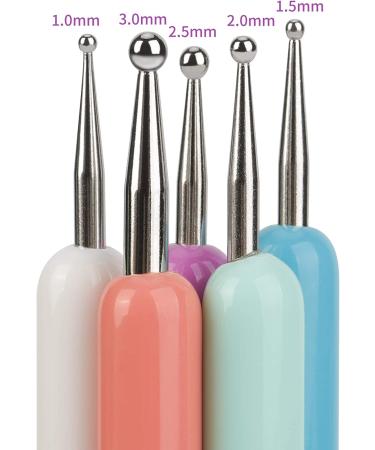 5-Piece Pattern Tracing Stylus Set for Drawing, Embossing, and Nail Art - Sculpting Tools with Ball Tips - Buy Online on GoSupps.com