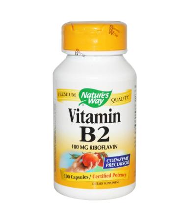 Nature'S Way B 2 100 Mg 100 Cap