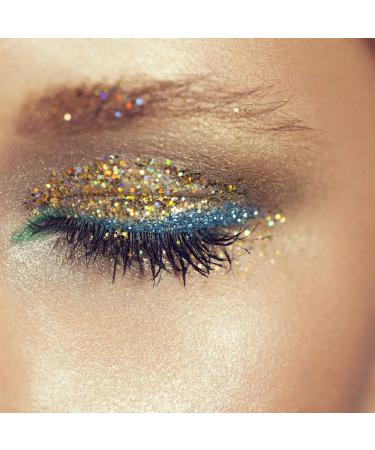 Hemway Eco Friendly Biodegradable Glitter 100g - Silver Holographic Extra Chunky - Vegan Sparkle for Face, Eyes, Body, Hair, Nails - Bio Cosmetic Safe - Festival Makeup & Crafts - Buy Online on GoSupps.com