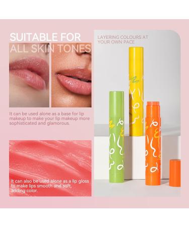8PCS Tinted Lip Balm Set | Natural Plumping Hydrating Chap Sticks for Women | Perfect Small Gift for Girls | International Shipping Available - Buy Online on GoSupps.com