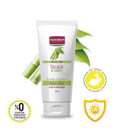 Mousson Collagen & Bamboo Leave-In Conditioner | Volume-Boosting Animal Test-Free for Fuller & Shiny Healthy Hair - Buy Online on GoSupps.com