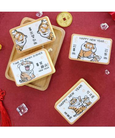 Unizhouxi 4Pcs/Set Dishwashing Sponge Wear-resistant Thickened Design Useful Delicate Design Cleaning Sponge Multicolor - Buy Online on GoSupps.com