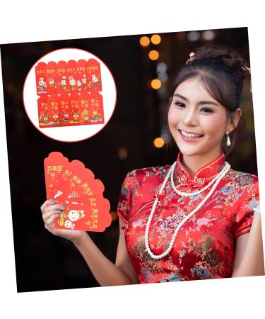 ABOOFAN 72 pcs Kids red envelopes Wallet Bag Chinese Zodiac Wedding aldult Festive Piggy Bank Paper Pocket red Envelope Lovely red envelopes Rabbit Envelope See envelopes Gift Paper Money - Buy Online on GoSupps.com
