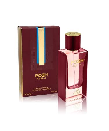Fragrance World Posh Alpha Edp 80ml Unisex perfume | Aromatic Signature Note Perfumes For Men & Women Exclusive I Luxury Niche Perfume Made in UAE - Buy Online on GoSupps.com