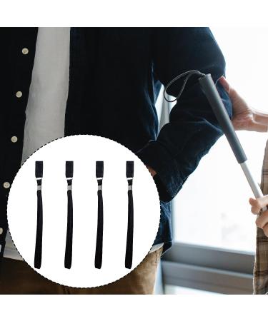 Tabanzhe 4 Pcs Walking Stick Wrist Straps - Essential Wrist Loops for Walking Stick Accessories Featuring Black Straps Wrist Loop Straps and Wristbands for Enhanced Support - Buy Online on GoSupps.com