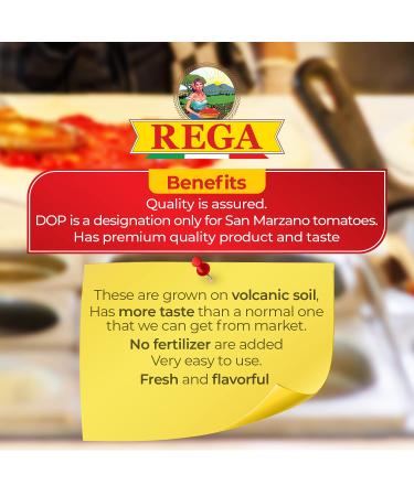 San Marzano DOP Whole Peeled Plum Tomatoes - 28 oz (Pack of 6) - Buy Online on GoSupps.com