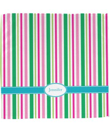 Personalized Grosgrain Stripe Washcloth | Custom Embroidered Gifts - YouCustomizeIt - Buy Online on GoSupps.com