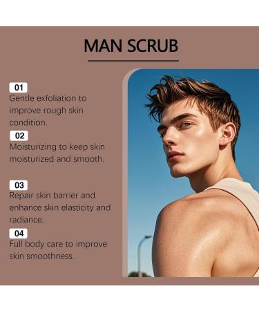 Body Mens Exfoliating Body Scrub Ultimate Skin Cleansing Wash in Jar with Top Lid for All Skin Types You Blast Coffee One Size One Size Coffee - Buy Online on GoSupps.com