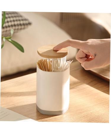 Bestonzon Easy Tooth Powder Organizer - Compact Storage Box for Dental Floss & Toothpicks | Home Kitchen Essential - Buy Online on GoSupps.com