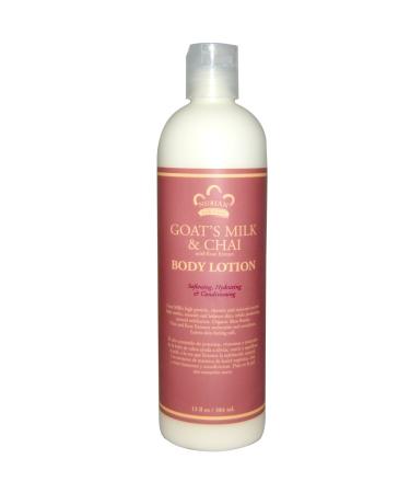 Nubian Heritage Body Lotion Goat's Milk & Chai 13 fl oz (384 ml) - 2pc