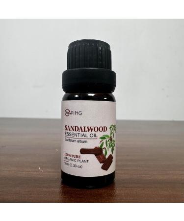 Sandalwood & Hinoki Essential Oils - 100% Pure Organic Oils for Diffuser Spa Yoga & Massage | 2x10ML - Buy Online on GoSupps.com