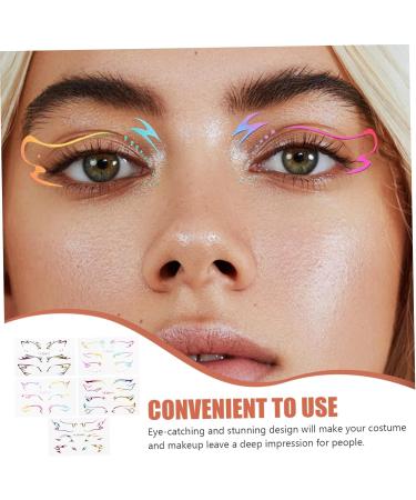  Healvian Healvian 15 Sheets Eyeliner Stickers Butterfly Eyeliner Stickers Eyeshadow Stickers Star Eyeliner Stickers Temporary Eye Makeup Stickers Temporary Eyeliner Stickers Eyeliner Stickers - Buy Online on GoSupps.com