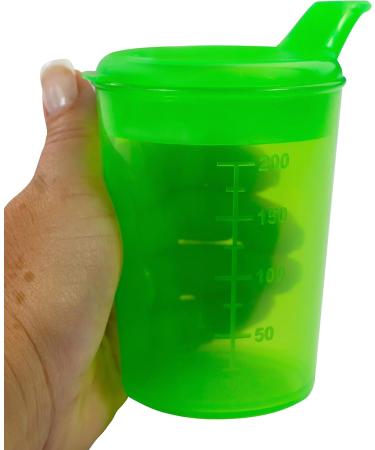 Medi-Inn Beak Cup 250ml - Green Drinking Cup with 12x10mm Opening | International Shipping Available - Buy Online on GoSupps.com