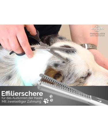 Dog Hair Scissors | Fur & Thinning Scissors | Grooming Deluxe - International Shipping Available - Buy Online on GoSupps.com