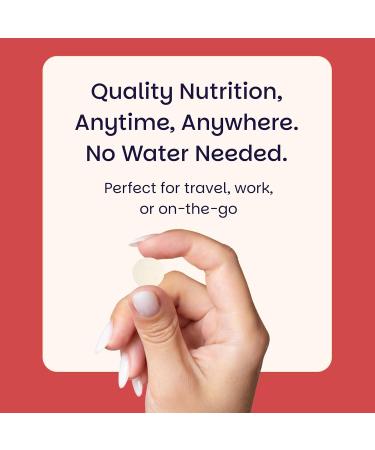 EZ Melts Ubiquinol 100 mg - CoQ10 Supplement for Heart Health & Energy Support - Antioxidant Protection - No Artificial Flavors - Non-GMO & Vegan - Apple - 60 Dissolvable Tablets (60 Servings) 60 Count (Pack of 1) - Buy Online on GoSupps.com